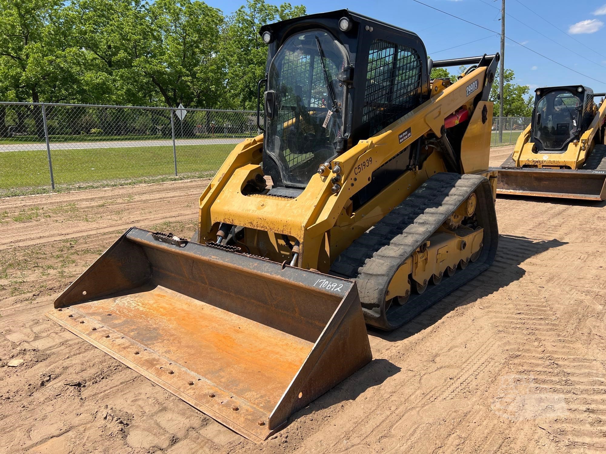 2021 CATERPILLAR 299D3 Compact Track Loader